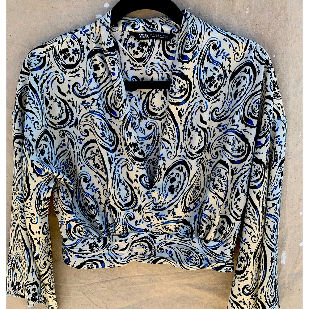 Date night Zara blouse